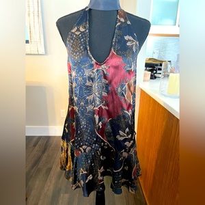 Free People Womens silk dress size XS